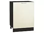 Шкаф нижний с 1-ой дверцей Валерия-М Бежевый металлик Graphite 816*600*478
