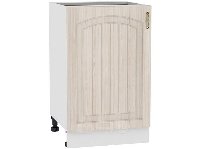 Шкаф нижний с 1-ой дверцей Верона Н 500 Ясень шимо светлый-Белый