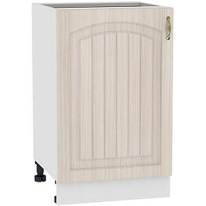 Шкаф нижний с 1-ой дверцей Верона Н 500 Ясень шимо светлый-Белый