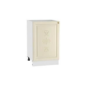 Шкаф нижний с 1-ой дверцей Версаль Н 500 Ваниль Софт-Белый