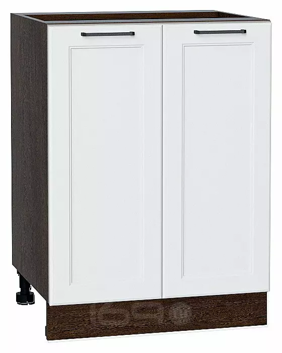 Шкаф нижний с 2-мя дверцами Барселона Белый Graphite 816*600*484