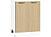 Шкаф нижний с 2-мя дверцами Эйр Real Oak/Белый 816*600*480