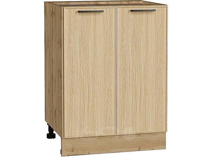 Шкаф нижний с 2-мя дверцами Эйр Real Oak/Дуб Вотан 816*600*480