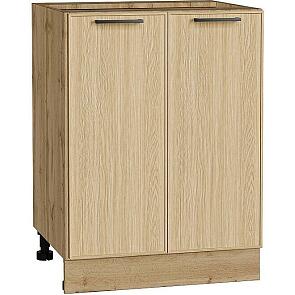 Шкаф нижний с 2-мя дверцами Эйр Real Oak/Дуб Вотан 816*600*480