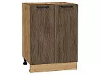 Шкаф нижний с 2-мя дверцами Флэт Brown Casella Oak 2S/Дуб Вотан 816*600*478