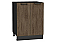 Шкаф нижний с 2-мя дверцами Флэт Brown Casella Oak 2S/Graphite 816*600*478