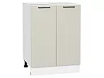 Шкаф нижний с 2-мя дверцами Флэт Cashmere In 2S/Белый 816*600*478