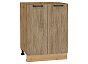 Шкаф нижний с 2-мя дверцами Флэт Natural Casella Oak 2S/Дуб Вотан 816*600*478