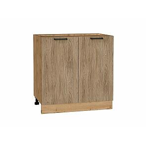 Шкаф нижний с 2-мя дверцами Флэт Natural Casella Oak 2S/Дуб Вотан 816*800*478