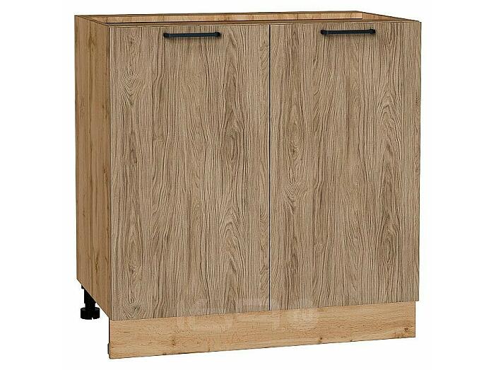 Шкаф нижний с 2-мя дверцами Флэт Natural Casella Oak 2S/Дуб Вотан 816*800*478