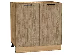 Шкаф нижний с 2-мя дверцами Флэт Natural Casella Oak 2S/Дуб Вотан 816*800*478