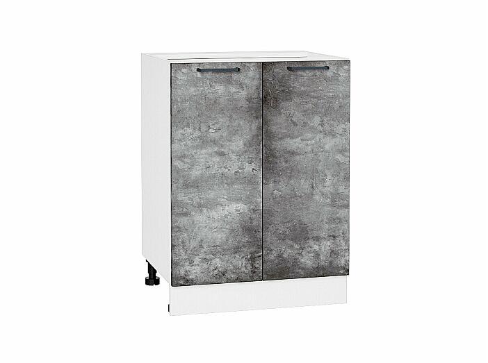 Шкаф нижний с 2-мя дверцами Флэт Temple Stone 2S/Белый 816*600*478