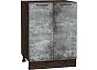 Шкаф нижний с 2-мя дверцами Флэт Temple Stone 2S/Graphite 816*600*478
