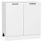 Шкаф нижний с 2-мя дверцами Флэт White In 2S/Белый 816*800*478 Шкаф нижний с 2-мя дверцами Флэт White In 2S/Белый 816*800*478