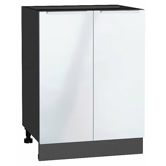 Шкаф нижний с 2-мя дверцами Фьюжн Angel Graphite 816*600*480