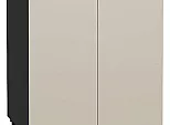 Шкаф нижний с 2-мя дверцами Фьюжн Cream Silk/Graphite 816*600*480