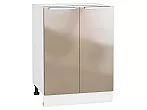 Шкаф нижний с 2-мя дверцами Фьюжн Gallant Белый 816*600*480