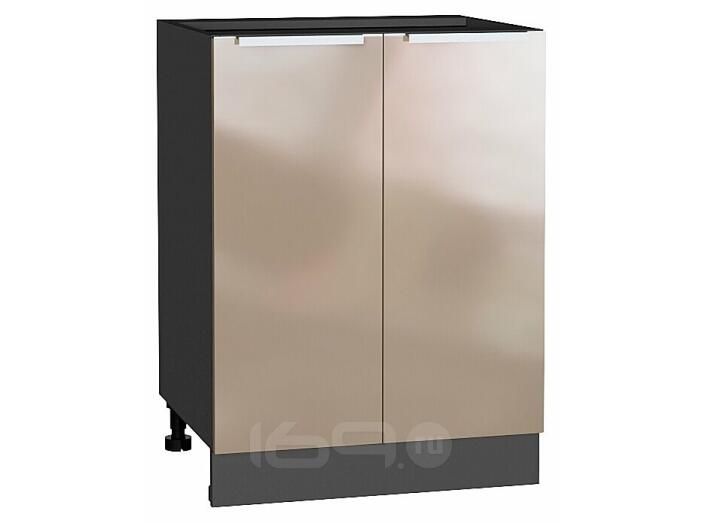 Шкаф нижний с 2-мя дверцами Фьюжн Gallant Graphite 816*600*480