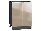 Шкаф нижний с 2-мя дверцами Фьюжн Gallant Graphite 816*600*480