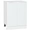 Шкаф нижний с 2-мя дверцами Фьюжн Н 600 Silky White-Белый Шкаф нижний с 2-мя дверцами Фьюжн Н 600 Silky White-Белый