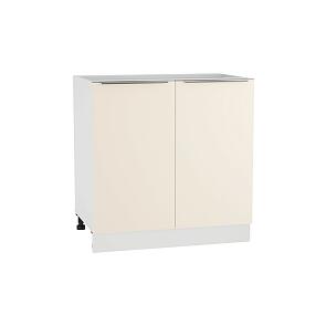 Шкаф нижний с 2-мя дверцами Фьюжн Н 800 Ivory-Белый