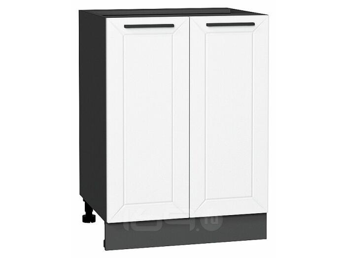 Шкаф нижний с 2-мя дверцами Глетчер Айленд Силк Graphite 816*600*478
