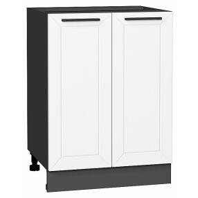 Шкаф нижний с 2-мя дверцами Глетчер Айленд Силк Graphite 816*600*478