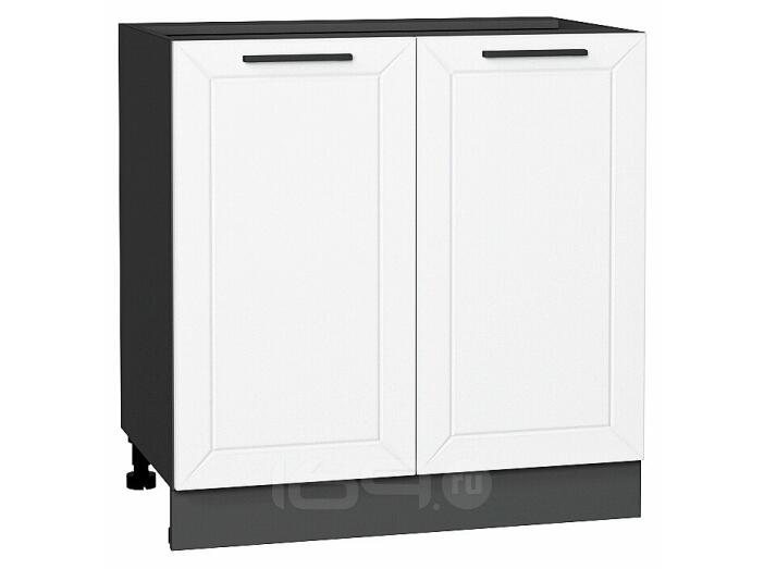 Шкаф нижний с 2-мя дверцами Глетчер Айленд Силк Graphite 816*800*478