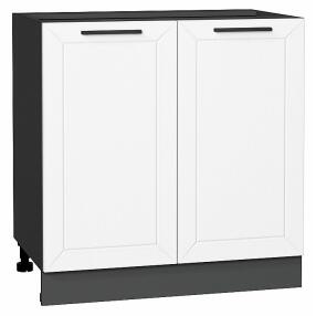 Шкаф нижний с 2-мя дверцами Глетчер Айленд Силк Graphite 816*800*478
