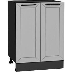 Шкаф нижний с 2-мя дверцами Глетчер Гейнсборо Силк Graphite 816*600*478