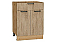 Шкаф нижний с 2-мя дверцами и ящиком Флэт Natural Casella Oak 2S/Дуб Вотан 816*600*478