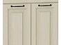 Шкаф нижний с 2-мя дверцами и ящиком Ницца Н 601М Дуб крем-Белый