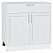 Шкаф нижний с 2-мя дверцами и ящиком Сканди White Softwood/Белый 816*800*480 Шкаф нижний с 2-мя дверцами и ящиком Сканди White Softwood/Белый 816*800*480