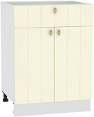 Шкаф нижний с 2-мя дверцами и ящиком Прованс Н 601М | 60 см