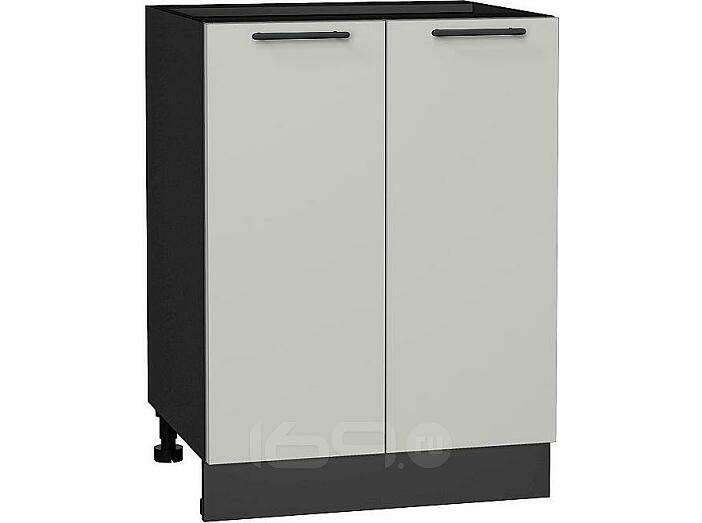 Шкаф нижний с 2-мя дверцами Лайт Special Grey/Graphite 816*600*478