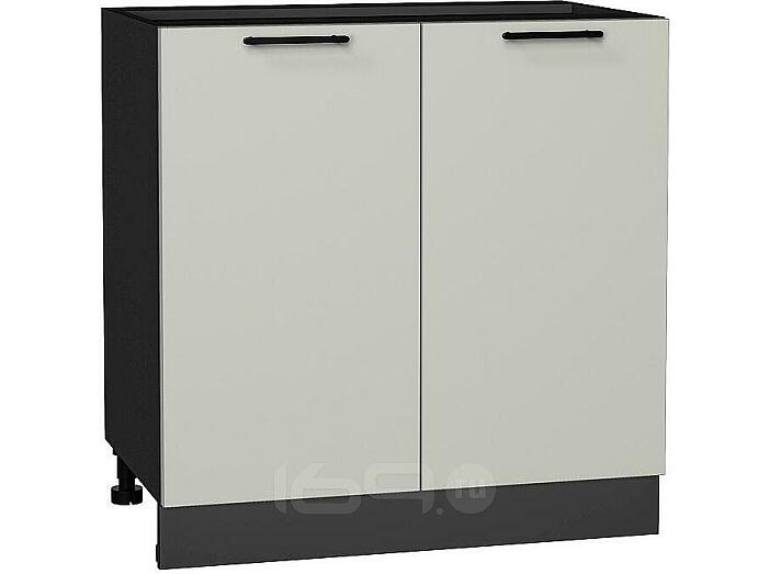 Шкаф нижний с 2-мя дверцами Лайт Special Grey/Graphite 816*800*478