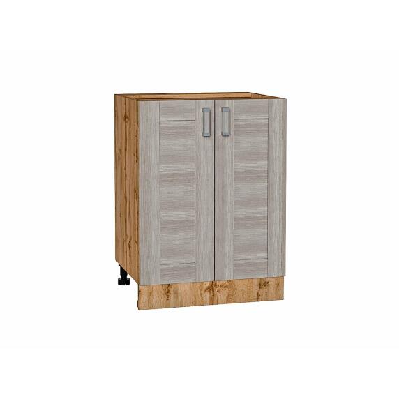 Шкаф нижний с 2-мя дверцами Лофт Cappuccino Veralinga Дуб Вотан 816*600*480