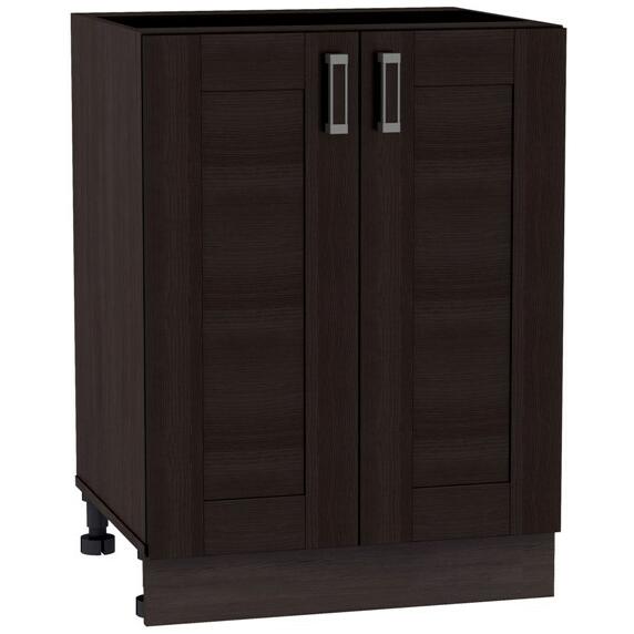 Шкаф нижний с 2-мя дверцами Лофт Н 600 Wenge Veralinga-Венге