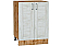 Шкаф нижний с 2-мя дверцами Лофт Nordic Oak/Дуб Вотан 816*600*480