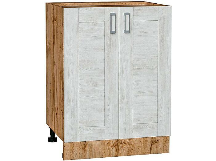Шкаф нижний с 2-мя дверцами Лофт Nordic Oak/Дуб Вотан 816*600*480