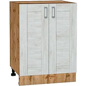 Шкаф нижний с 2-мя дверцами Лофт Nordic Oak/Дуб Вотан 816*600*480