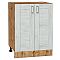 Шкаф нижний с 2-мя дверцами Лофт Nordic Oak/Дуб Вотан 816*600*480 Шкаф нижний с 2-мя дверцами Лофт Nordic Oak/Дуб Вотан 816*600*480