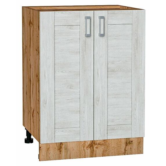 Шкаф нижний с 2-мя дверцами Лофт Nordic Oak/Дуб Вотан 816*600*480