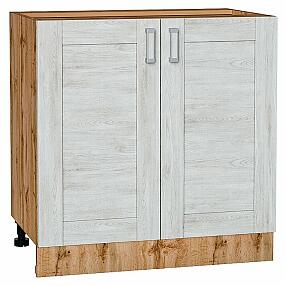 Шкаф нижний с 2-мя дверцами Лофт Nordic Oak/Дуб Вотан 816*800*480