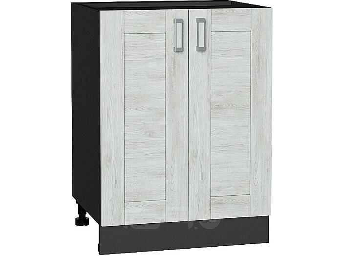 Шкаф нижний с 2-мя дверцами Лофт Nordic Oak/Graphite 816*600*480
