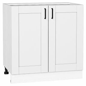 Шкаф нижний с 2-мя дверцами Лофт Super White Белый 816*800*480