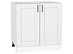 Шкаф нижний с 2-мя дверцами Лофт Super White Белый 816*800*480