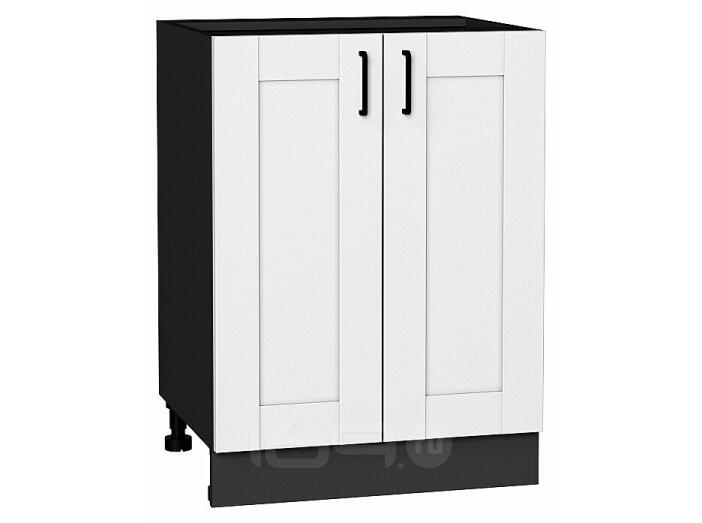 Шкаф нижний с 2-мя дверцами Лофт Super White Graphite 816*600*480
