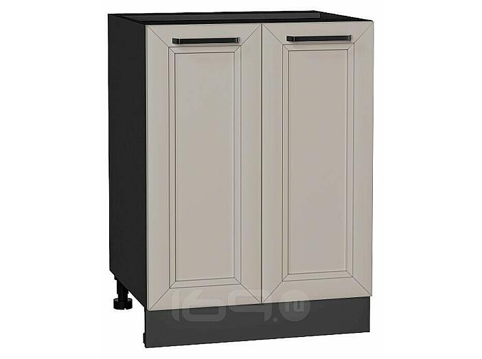 Шкаф нижний с 2-мя дверцами Нео Clay Silk/Graphite 816*600*480