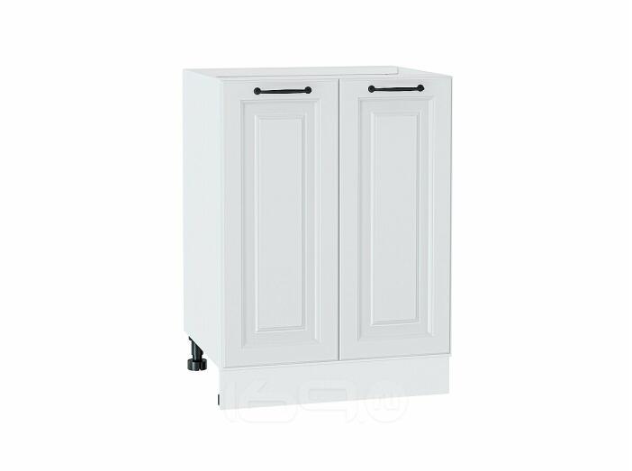 Шкаф нижний с 2-мя дверцами Ницца Blanco/Белый 816*600*478